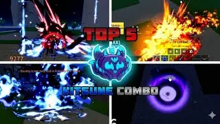Top 5 BEST Kitsune Combos for Beginners in Blox Fruits! 🔥