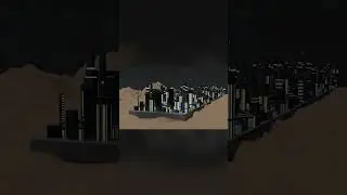 Procedural 3D City Animation Created In Blender - Update!