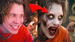 Youtubers entran en modo Halloween en 1 minuto 🎃😱