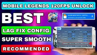 Mobile Legends at LIGHTNING speed! 120fps Unlock Method || How To Fix Lag In Ml 2023