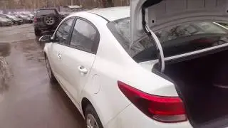 Коврик в багажник Киа рио 4 2019