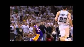 Kobe Bryant: Punishing San Antonio (part 3)