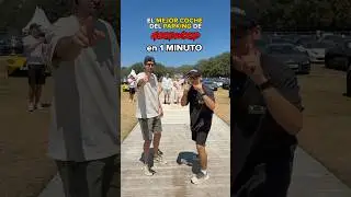 Finding the best car in the Goodwood parking lot!🔝🤩 