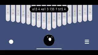 Depeche Mode - Enjoy The Silence kalimba tabs