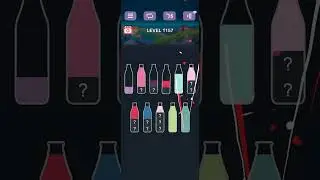 water sort puzzle -sort color puzzle game level 1157