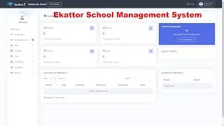 Ekattor School Management System | How to install school management system