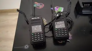 цифровая drm рация retevis rt3 и ее настройка walkie talkie . soft links in description