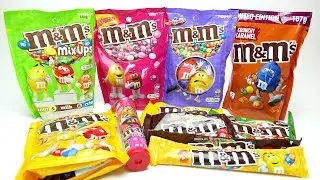 M&M's Super Collection Candy Unboxing Video