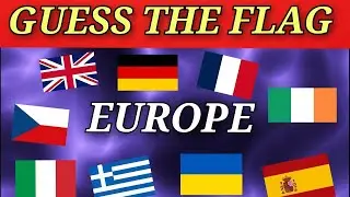 Quiz Guess the European country by the flag #quiz #geography  #familygames #europe
