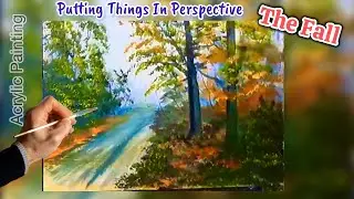 Landscape Painting -- Acrylic Painting Made Easy!