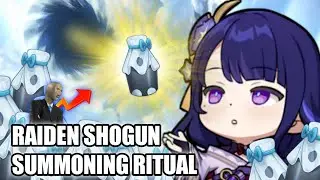 RAIDEN SHOGUN SUMMONING RITUAL [ENGLISH SUB]