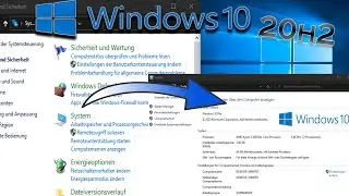 Altes Systemsteuerungs Systemfenster in Windows 10 20H2 (2009) reaktivieren! Deutsch/WQHD