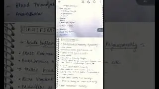 Gullian Barre Syndrome | Handwritten Notes |
