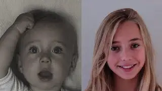 Bir baba kızının 20 yaşına kadar fotoğrafını çekmiş