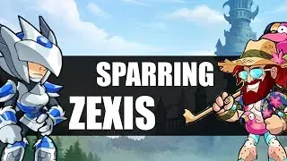 Sparring Zexis!
