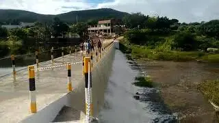 Banho na barragem da barra novinha