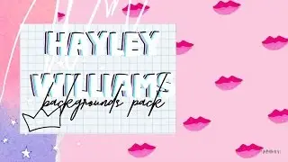 Hayley williams backgrounds pack | Editinglover