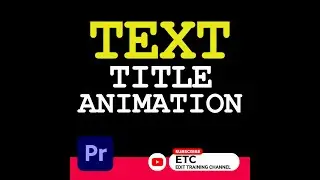 CINEMATIC TITLE REVEAL | ADOBE PREMIERE PRO | #shorts