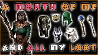 Diablo 2 Resurrected | A MONTH of Farming And This is What I Found... | Loot and Gear Review