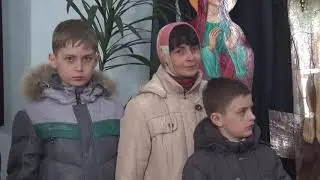 Проповедь епископа Максима в Богоявленском храме села Свишни