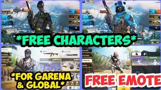 *FREE* CODM SEASON 6 FREE EMOTE & CHARACTERS | CODM FREE EMOTES | CODM FREE CHARACTERS