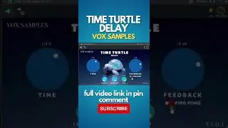 TIME TURTLE DELAY - GREAT Free EFFECT plugin 2024 