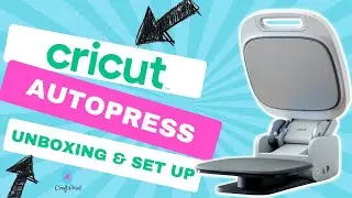 Cricut AutoPress Unboxing and Set Up.