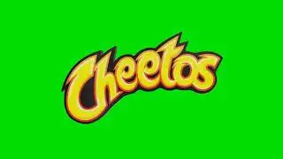 Cheetos 3D Logo | Green Screen Background Video