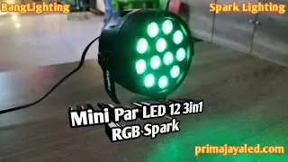 Mini Par LED 12 3in1 RGB Spark