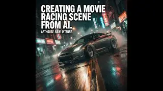 CREATING a movie racing scene from AI|VEO3, Sora+Da Vinci Resolve