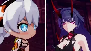 Chibi Kiana vs HoT | Honkai Impact 3rd CN Version 6.2 Beta