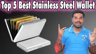 ✅ Top 5 Best Steel case Metal Wallet In India 2023 With Price | RFID Wallet Review & Comparison