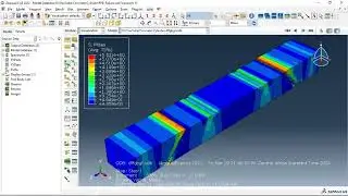 Abaqus Tutorial: Four point bending test on Concrete beam # Element deletion in ABAQUS