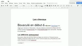 Maitriser google docs