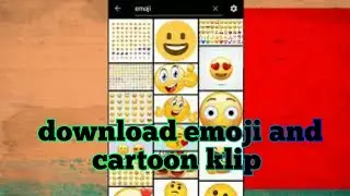 emoji कहा से डाउनलोड कर/cartoon and emoji video kaise download kare how to download cartoon klip/vid
