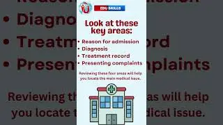 Edu Skills OET | Where to Find the Main Medical Issue in OET | Boost Your Score:OET Made Easy