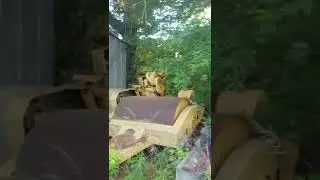 Tow-behind roller in a boneyard.  worth it?  #shorts