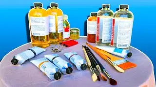 Oil Painting For Beginners | The Only Materials You Will Ever Need