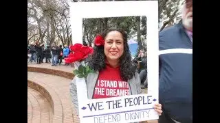 Signs at the 2018 Portland Womens March