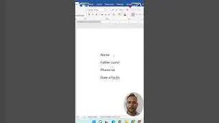 Ms word mai parllel dot dot kese  lagate hai #pankaj1920