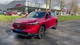 Honda HR-V 1.6 I-Mmd Hev finished in Premium Crystal Red, video walk around!