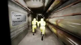 Дружная команда в Escape the Backrooms