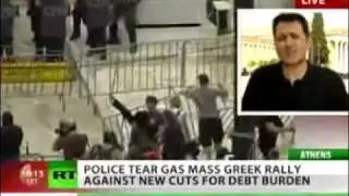 REVOLUTIONS: What's going on in Greece now is war -- journalist RT flv.