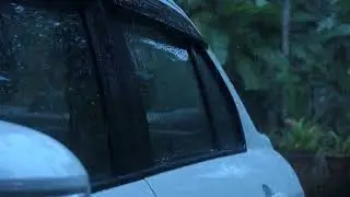 Rain & Thunder on Car | Help Study, Meditation, PTSD, Insomnia & Tinnitus