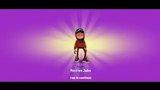 Subway Surfers North Pole festive Jake