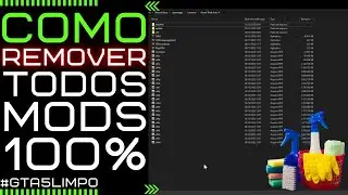 COMO REMOVER TODOS OS MODS DO GTA V (FÁCIL, RÁPIDO E 100% SEGURO) STEAM, EPIC OU ROCKSTAR