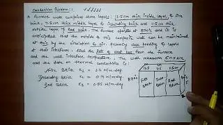 HEAT AND MASS TRANSFER: CONDUCTION PROBLEM-01