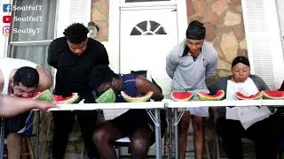 Watermelon Eating Contest Winner Get's $40
