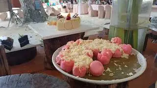 Lunch buffet at bluewater resort