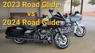 2024 Road Glide vs 2023 Road Glide 